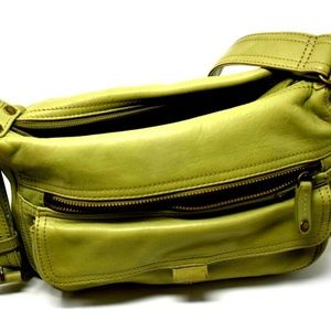 Fossil womens leather shoulder bag tote purse